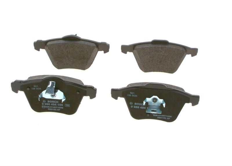 BOSCH 0986494159 Fren Balatasi On Wva 23781 Audi A8 3.0i 3.7i 2002-> Volvo Xc90 2.5t 3.2 02->